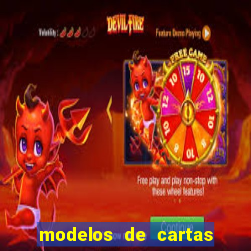 Modelos De Cartas De Inten O